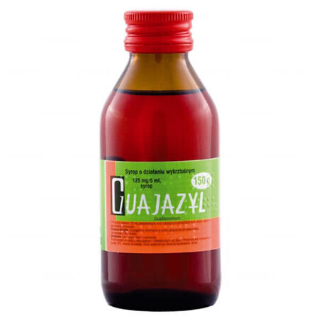 Guajazyl, siroop 125 mg/ 5 ml, 150 g