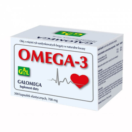 GAL Omega-3, 300 soepele capsules