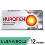 Nurofen 200 mg, 12 compresse rivestite con film