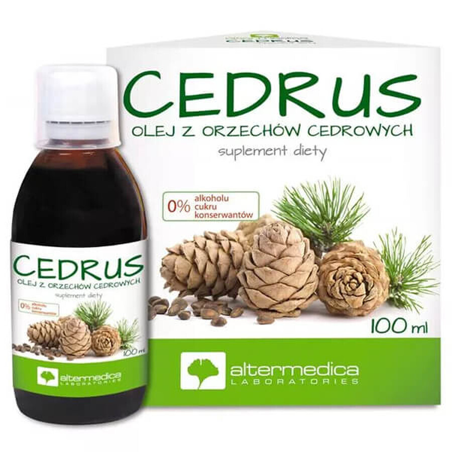 Alter Medica Cedrus, ulei de nucă de cedru, 100 ml