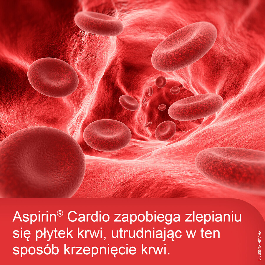 Aspirine Cardio 100 mg, 28 filmomhulde tabletten