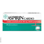 Aspirine Cardio 100 mg, 28 filmomhulde tabletten