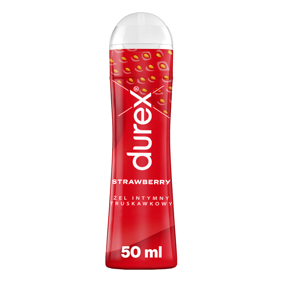 Durex Aardbei, intieme gel, aardbei, 50 ml