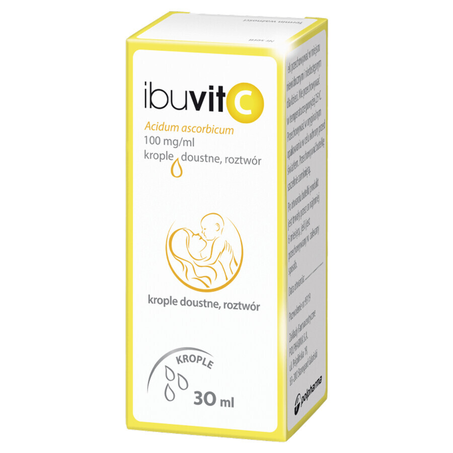 Ibuvit C 100 mg/ml, picături orale, 30ml