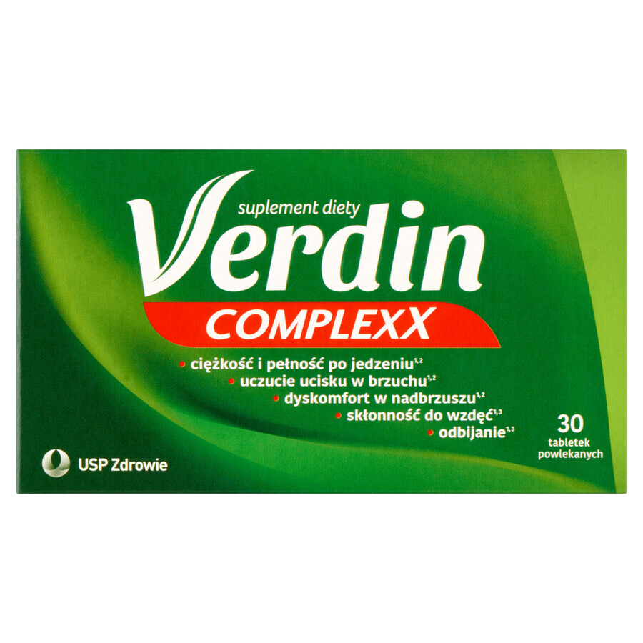 Verdin Complexx, 30 film-coated tablets