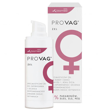 PrOVag, gel voor de bescherming en verzorging van intieme delen, 30 g