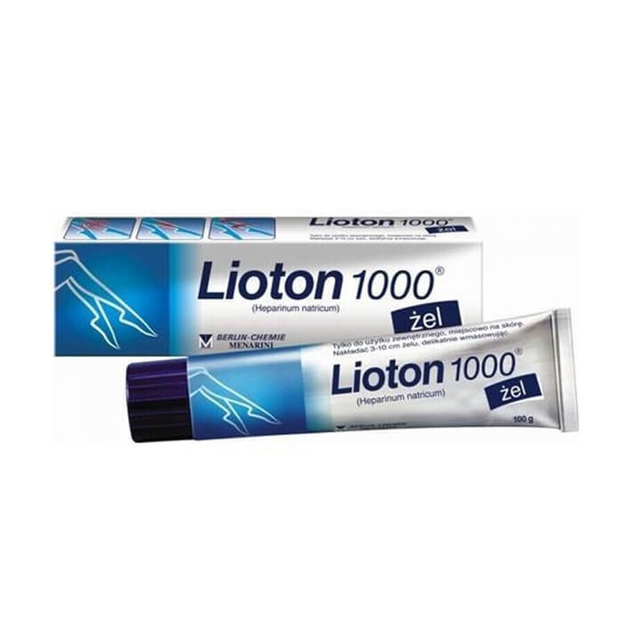 Lioton 1000 8.5 mg/g, gel, 30 g