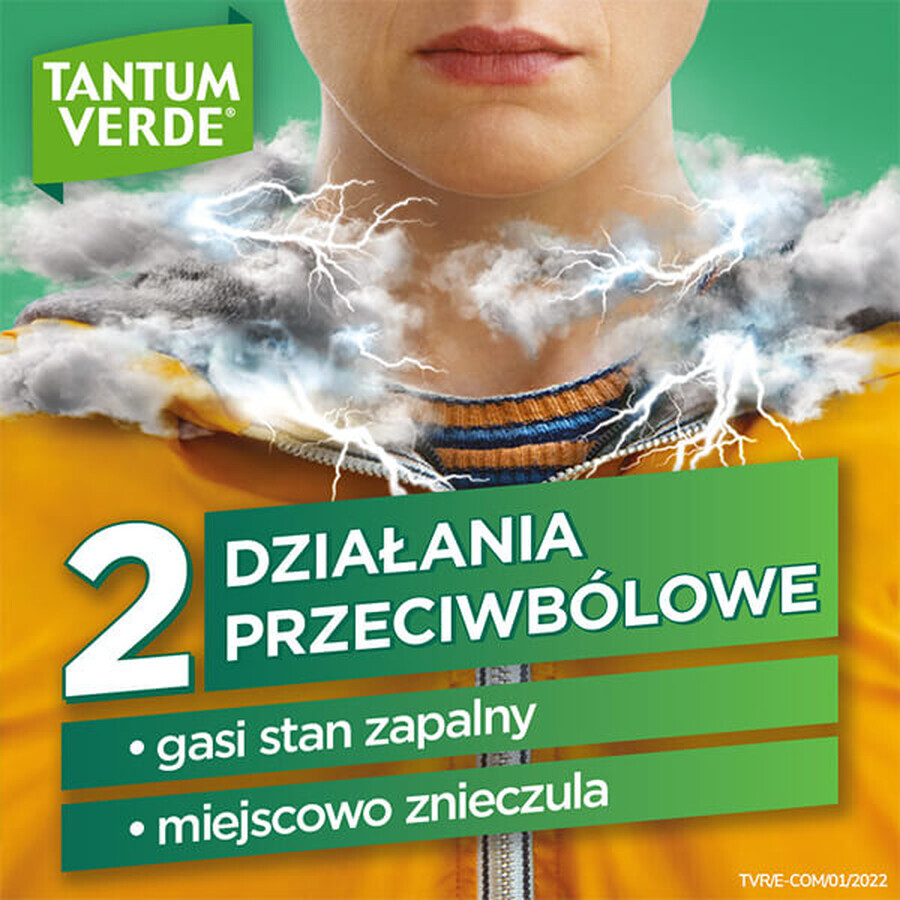 Tantum Verde 1,5 mg/ml, soluție de clătire pentru gură și gât, 240 ml