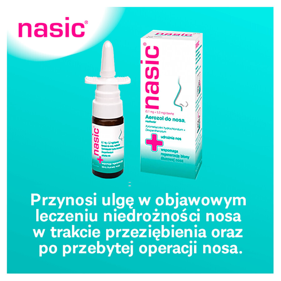 Nasisch (0,1 mg + 5 mg)/dosis, neusspray, 10 ml