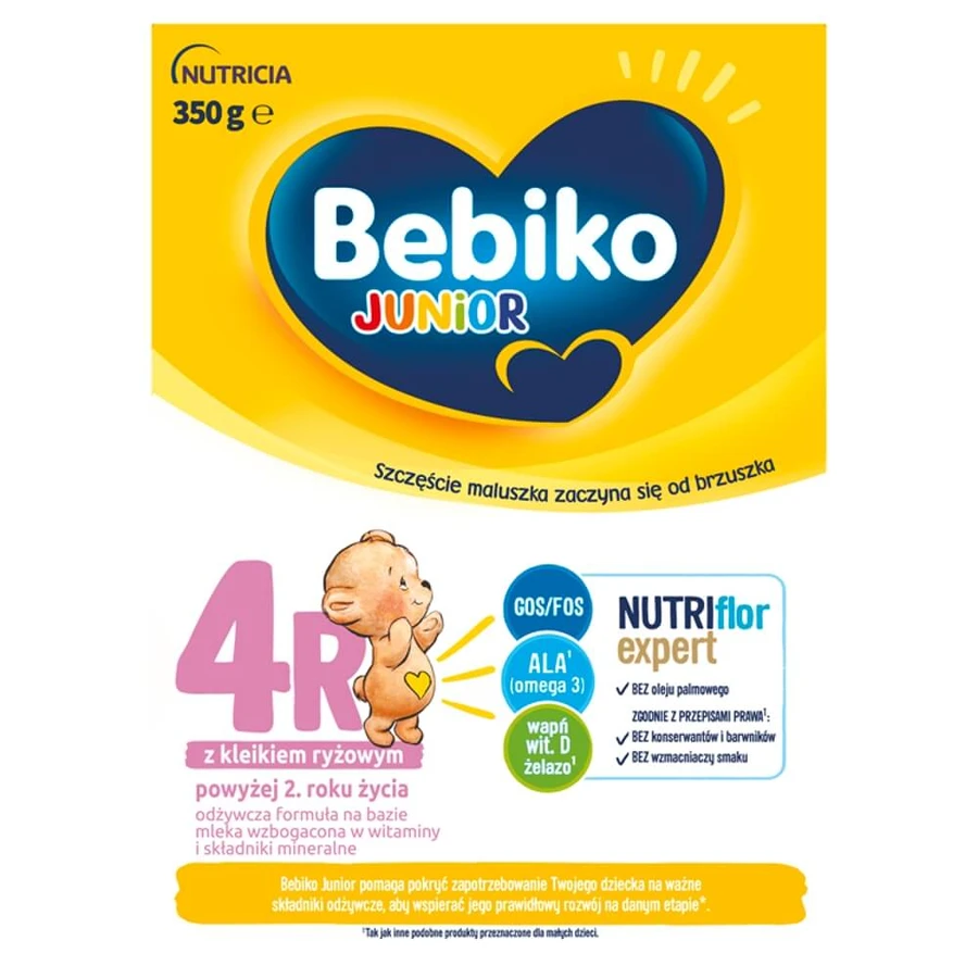Bebiko 4R Junior, nährstoffreiche Milchnahrung, ab 2 Jahren, 350 g