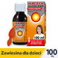 Nurofen voor kinderen Junior aardbei 40 mg/ml, orale suspensie, 6 tot 12 jaar, 100 ml