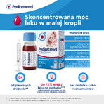 Pedicetamol 100 mg/ml, orale oplossing voor kinderen en zuigelingen vanaf de geboorte, 60 ml