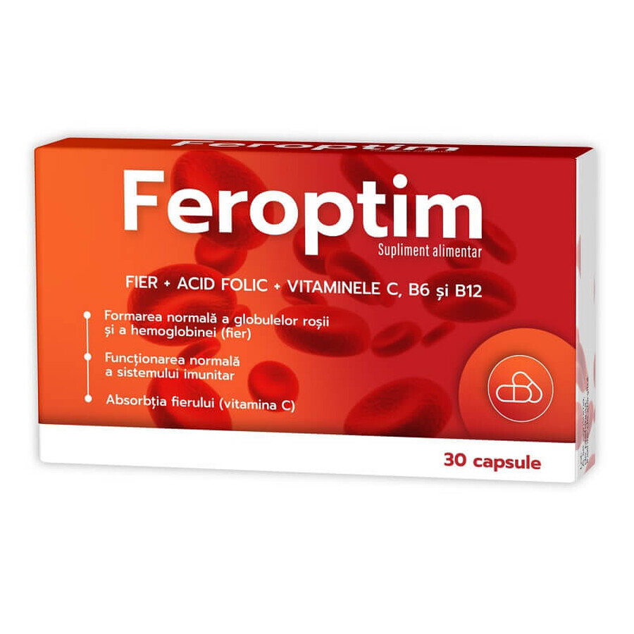 Feroptim, 30 capsules, Natur Produkt