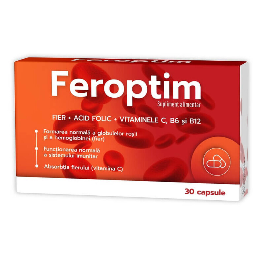 Feroptim, 30 Kapseln, Natur Produkt