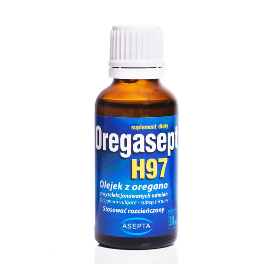 Oregasept H97, oregano-olie, 30 ml