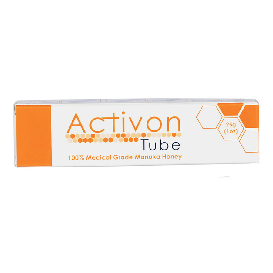 Activon Tube, 100% medical grade Manuka honey, 25 g