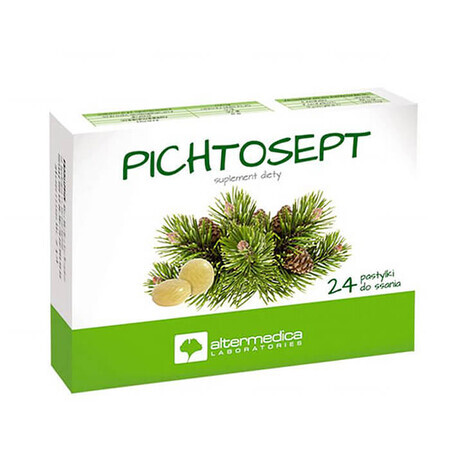 Alter Medica Pichtosept, 24 zuigtabletten