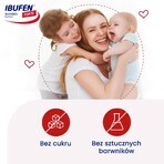 Ibufen pentru copii Forte aromă de căpșuni 200 mg/ 5 ml, suspensie orală de la 3 luni, 100 ml