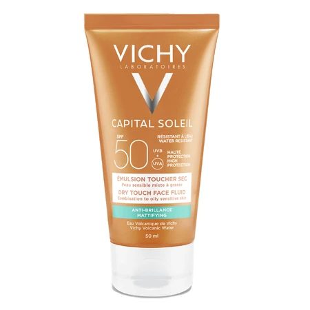 Vichy Capital Soleil, matterende gezichtscrème, SPF 50, 50 ml