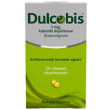 Dulcobis 5 mg, 20 maagtabletten