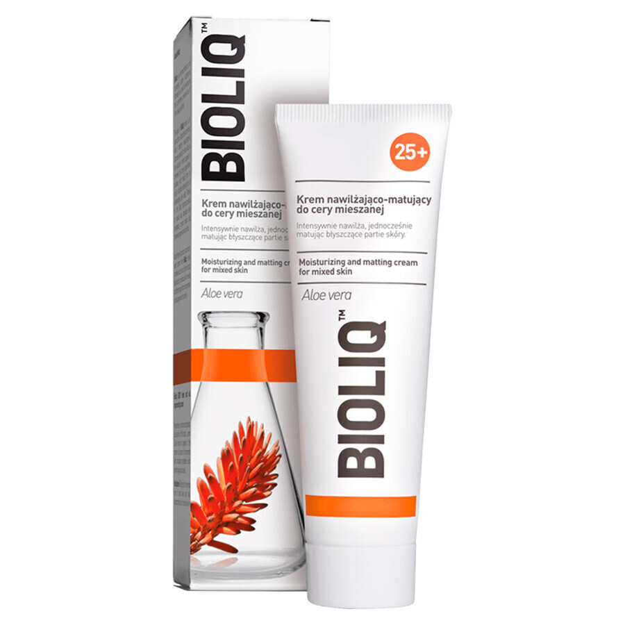 Bioliq 25+, hydraterende en matterende crème voor gemengde huid, 50 ml