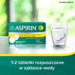 Aspirin C 400 mg + 240 mg, 10 effervescent tablets