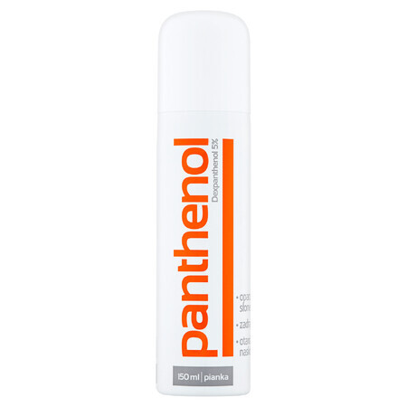 Panthenol 5%, schuim voor brandwonden, 150 ml