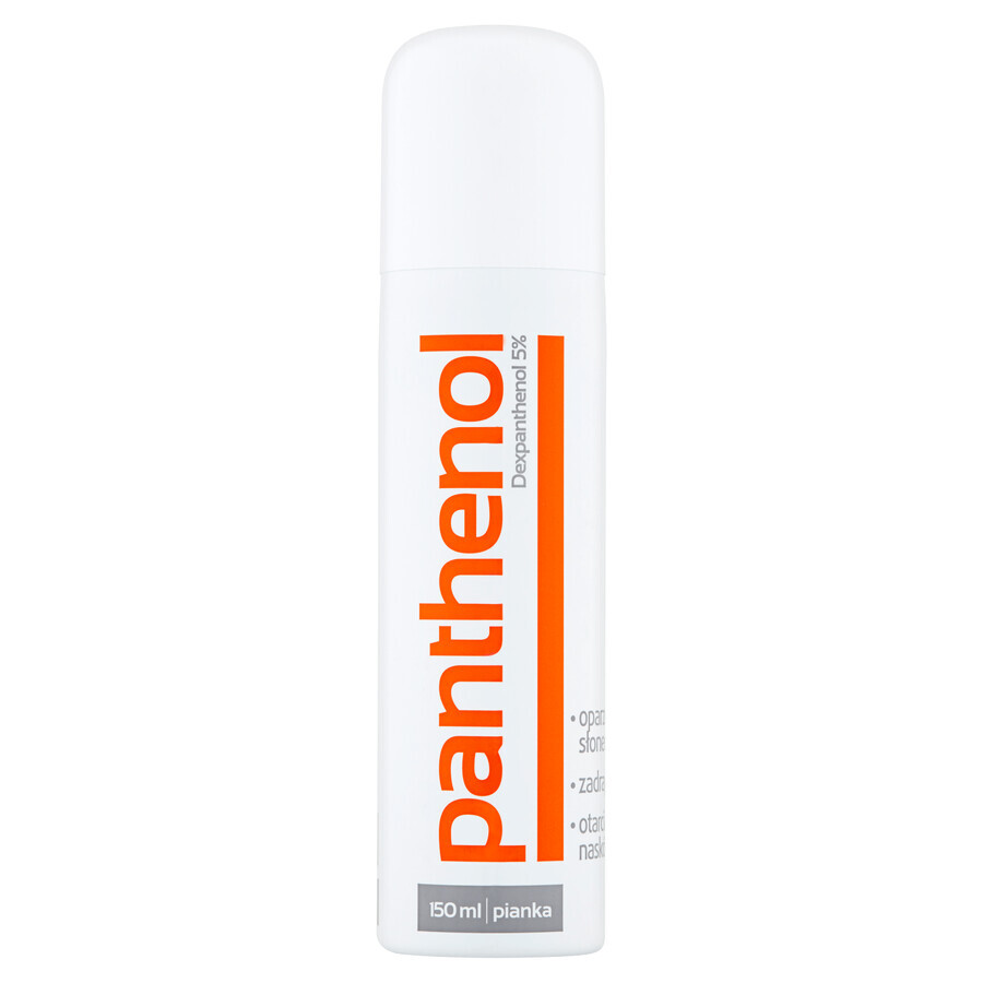 Panthenol 5%, schuim voor brandwonden, 150 ml