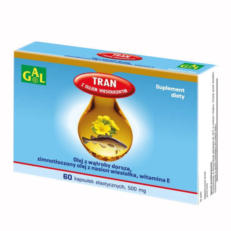 GAL Tranium met teunisbloemolie, 60 capsules