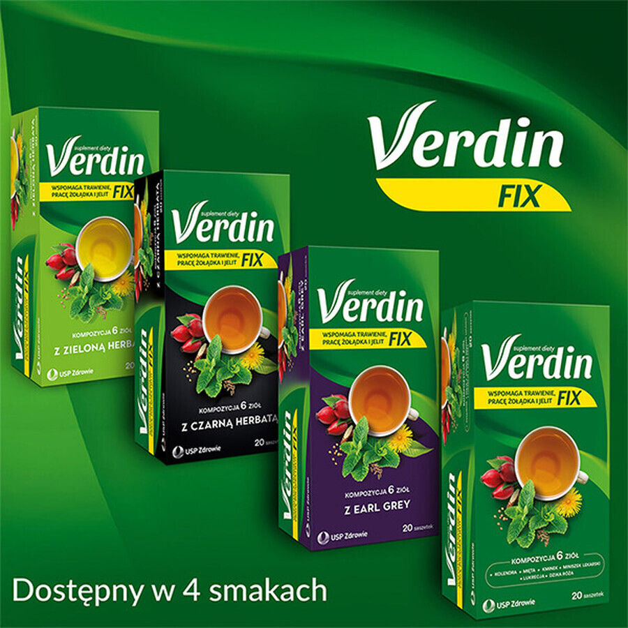 Verdin Fix, 40 zakjes