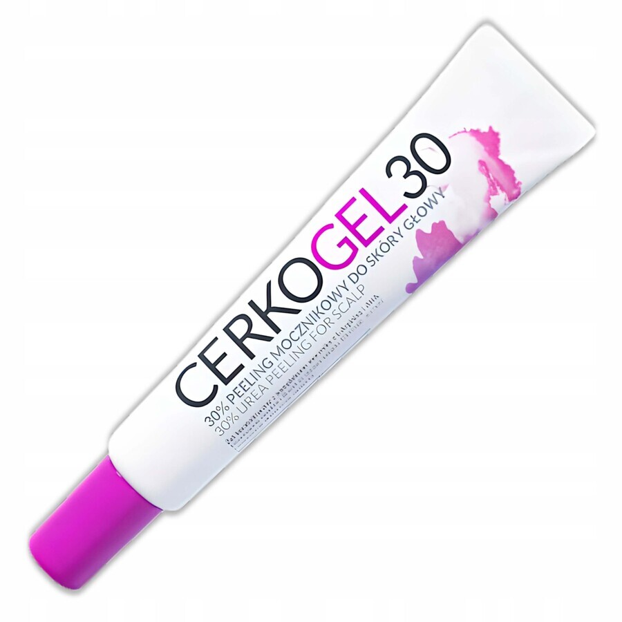 Cerkogel 30, 30% ureum scrub voor de hoofdhuid, 50 g