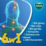 Vicks AntiGrip Complex 500 mg + 200 mg + 10 mg, poeder voor orale oplossing, 10 sachets