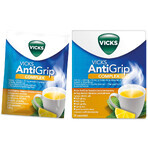 Vicks AntiGrip Complex 500 mg + 200 mg + 10 mg, poeder voor orale oplossing, 10 sachets