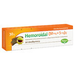 Hemoroïdaal (50 mg + 5 mg)/g, rectale gel, 30 g