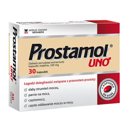 Prostamol Uno 320 mg, 30 capsules