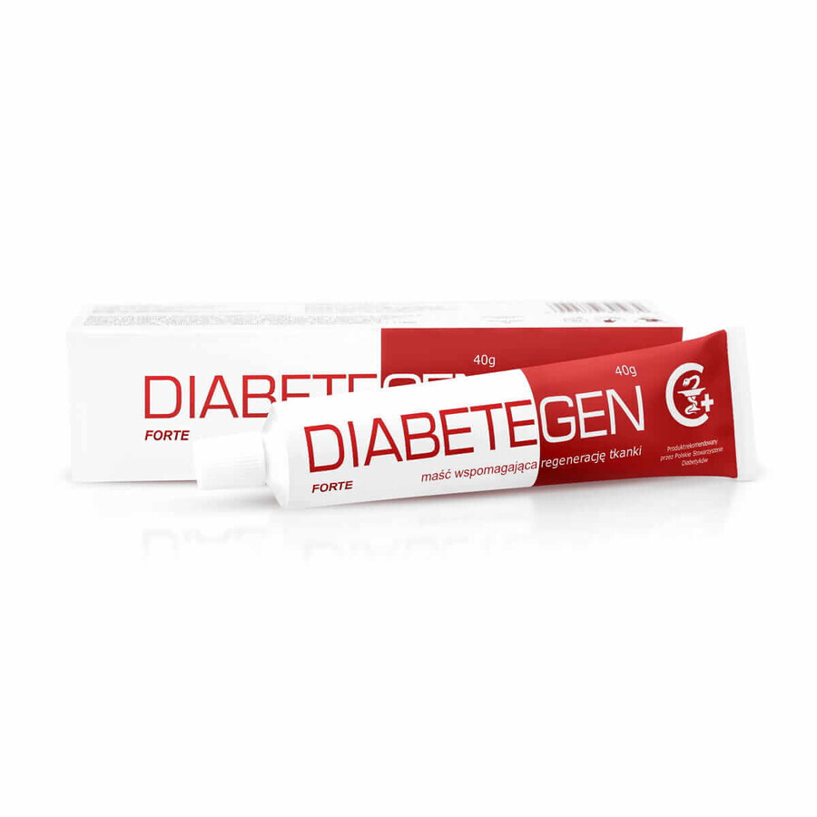 Diabetegen Forte, unguent pentru regenerarea țesuturilor, 40 g