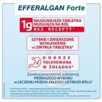 Efferalgan Forte 1 g, 8 effervescent tablets