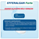 Efferalgan Forte 1 g, 8 effervescent tablets