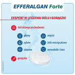 Efferalgan Forte 1 g, 8 effervescent tablets