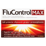 FluControl Max 650 mg + 10 mg + 4 mg, 10 compresse rivestite con film