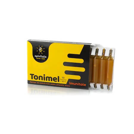 Tonimel immuniteitsflacons, 10 flacons, Vitalis Bees