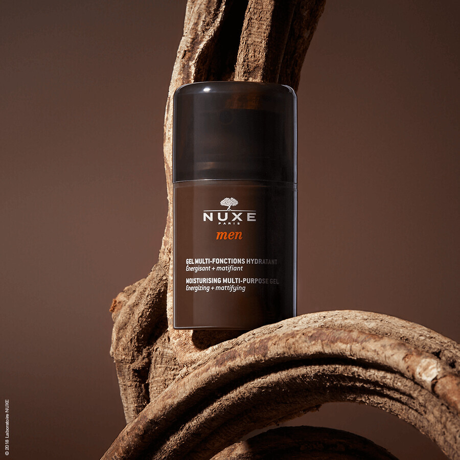 Nuxe Men, gel hidratante facial multifunción, 50 ml