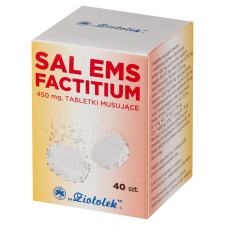 Sal Ems factitium 450 mg, 40 bruistabletten