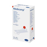 Medicomp, sterile compresses, non-woven, 4 layers, 30 g/m2, 10 cm x 20 cm, 50 pcs.