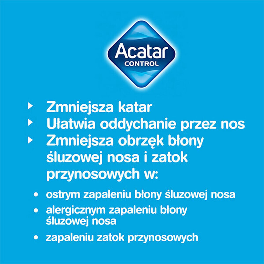 Acatar Control 0.5 mg/ml, nasal spray, solution, 15 ml