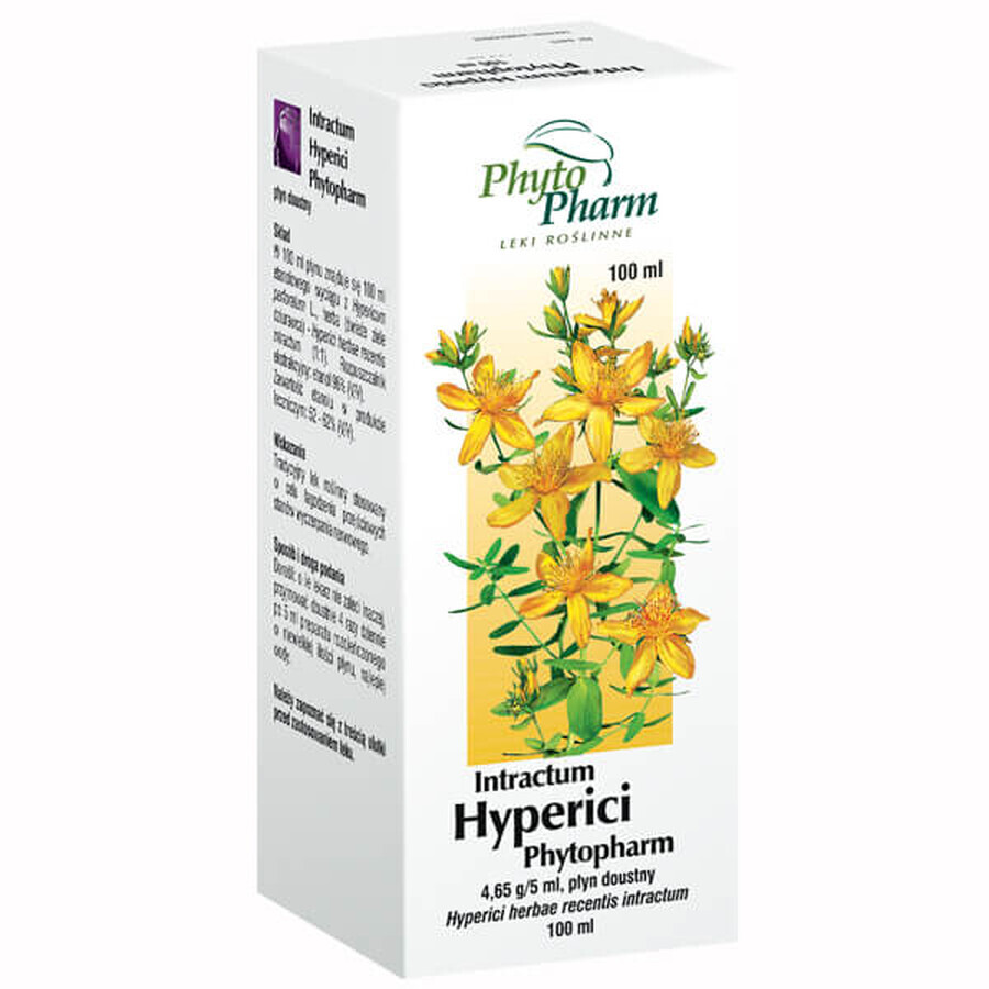 Intractum Hyperici Phytopharm 4,65 g/ 5 ml, lichid oral, 100 ml