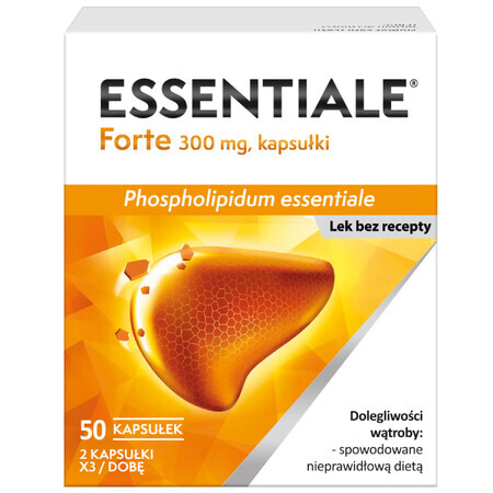 Essentiale Forte 300 mg, 50 capsules