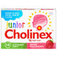 Cholinex Junior, for children from 4 years of age, raspberry flavor, 16 tablets