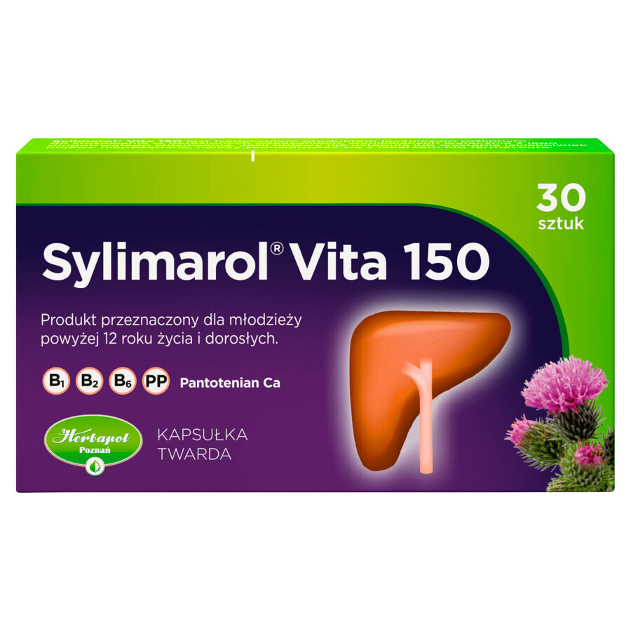 Sylimarol Vita 150 mg, 30 cápsulas