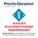 Procto-Glyvenol 400 mg + 40 mg, zetpillen, 10 stuks